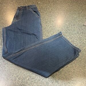 Carhartt Boys size 14 Utility Carpenter Blue Jeans